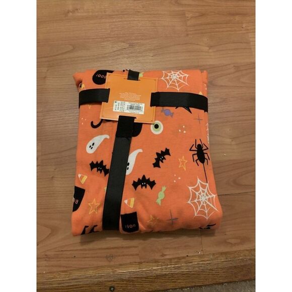 2pc Halloween Hyde and EEK Women's 2pc Pajama Set Orange Black Choose Your Size - Picture 5 of 16